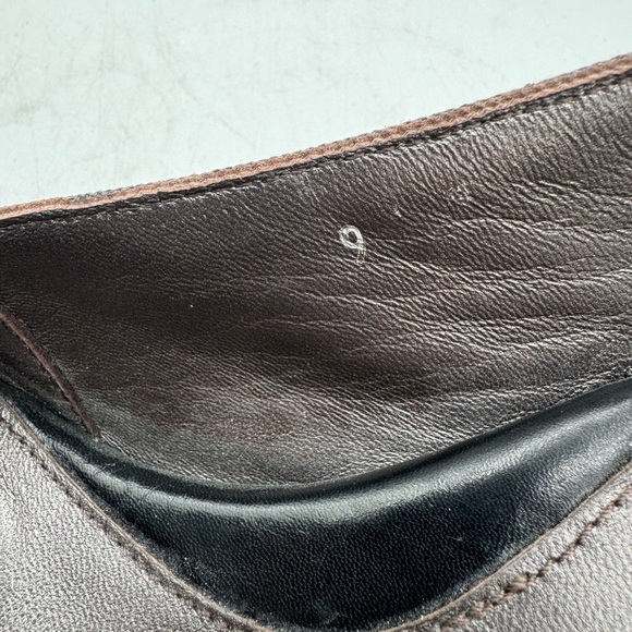 YOU by Crocs open toe sling back low heel w/ ruffled Sz *8.5 - 9 good condition - Picture 9 of 9